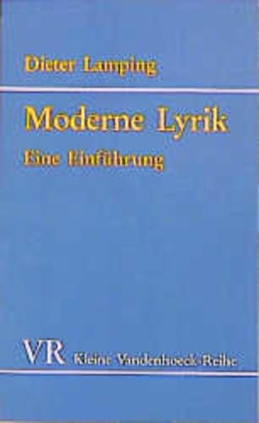 Product Image: Moderne Lyrik: Eine Einführung