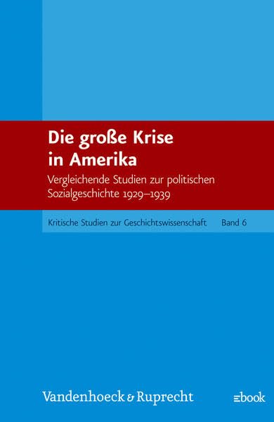 Die große Krise in Amerika: Vergleichende Studien zur politischen Sozialgeschichte 1929–1939 (Kritische Studien zur Geschichtswissenschaft) Politics & History