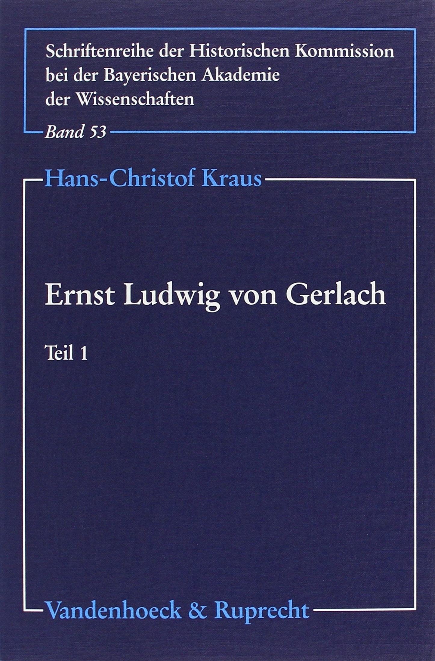 Ernst Ludwig von Gerlach 2 Bände German history