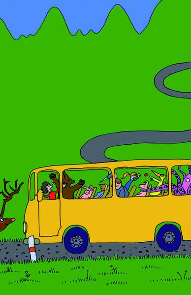 Du bist die Schüssel, nicht die Suppe – Motiv 10: Wohin fährst du deinen Bus? Medicine
