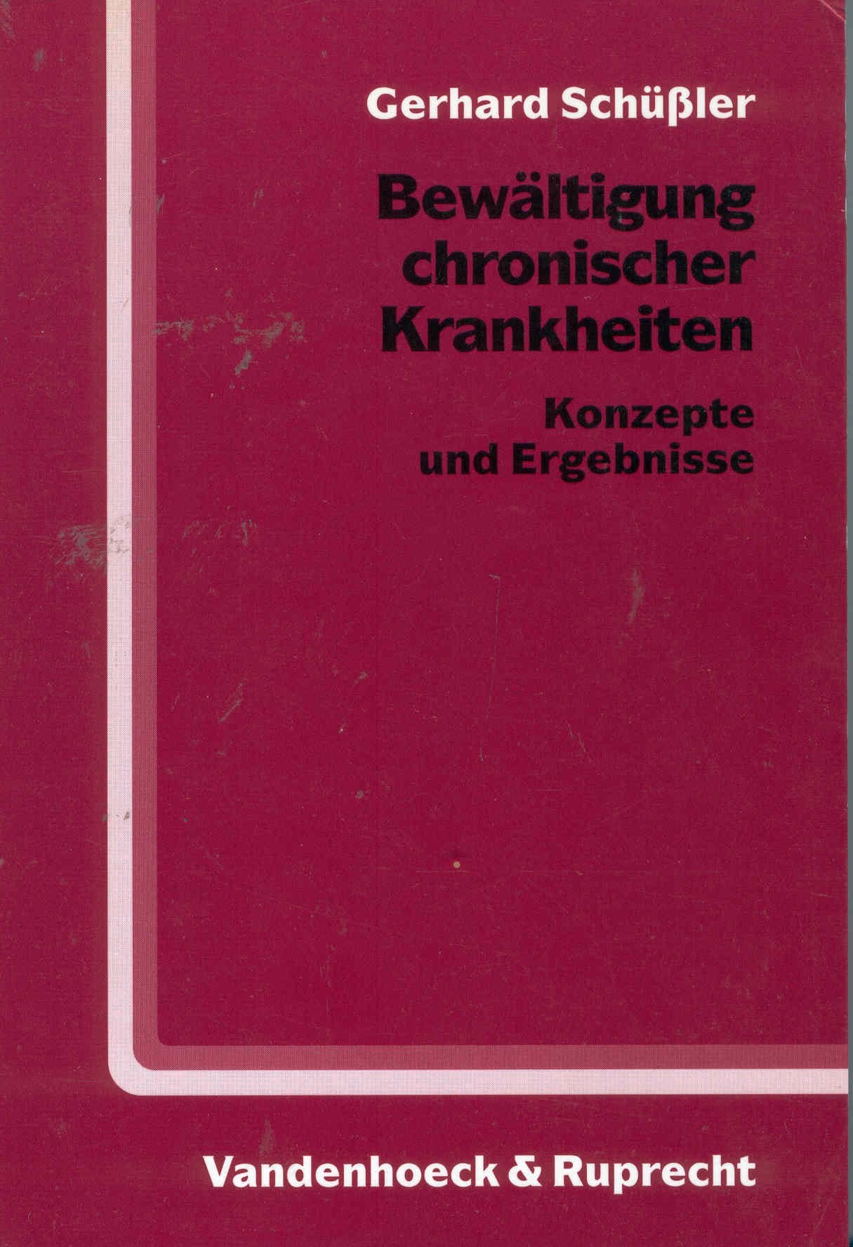 Bewältigung chronischer Krankheiten.: Konzepte und Ergebnisse. Krankheiten fr.Prs Medicine