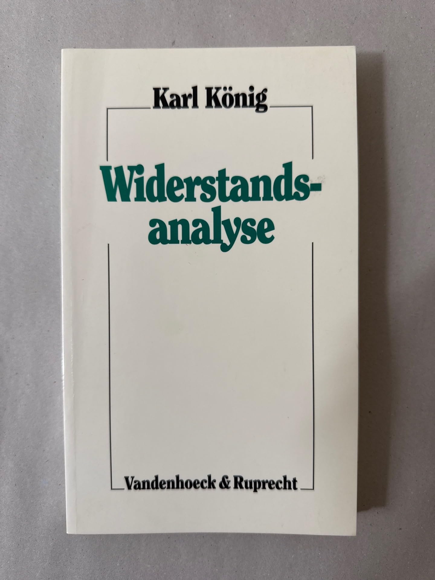 Widerstandsanalyse (Veroffentlichungen Des Max-planck-instituts Fur Geschichte) Politics & History