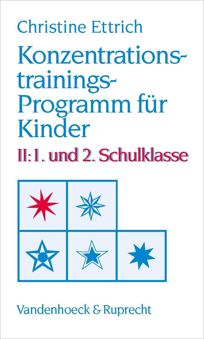 Konzentrationstrainings-Programm für Kinder, Bd.2, 1. und 2. Schulklasse Books