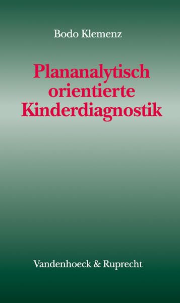 Plananalytisch orientierte Kinderdiagnostik Psychology Books