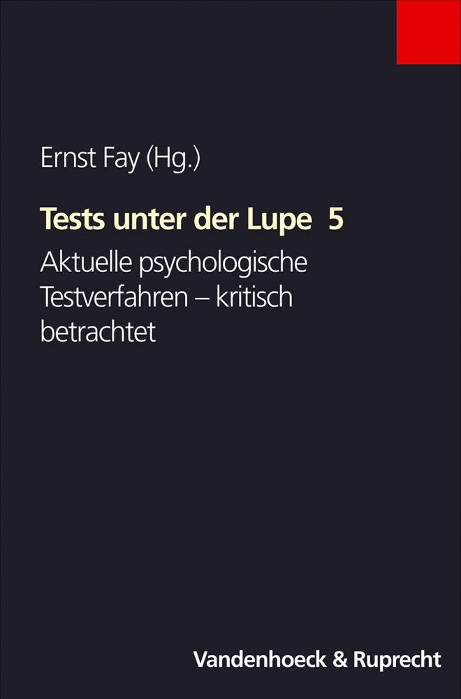 Tests unter der Lupe 5 Psychology Books