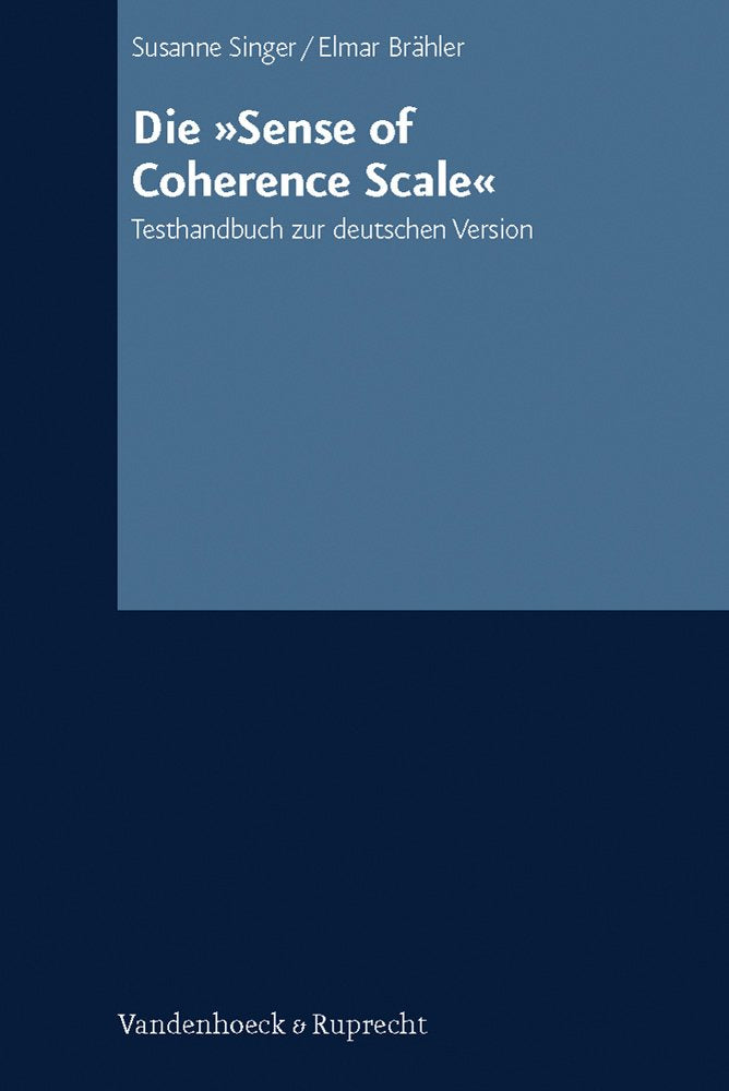 Die »Sense of Coherence Scale« Psychology