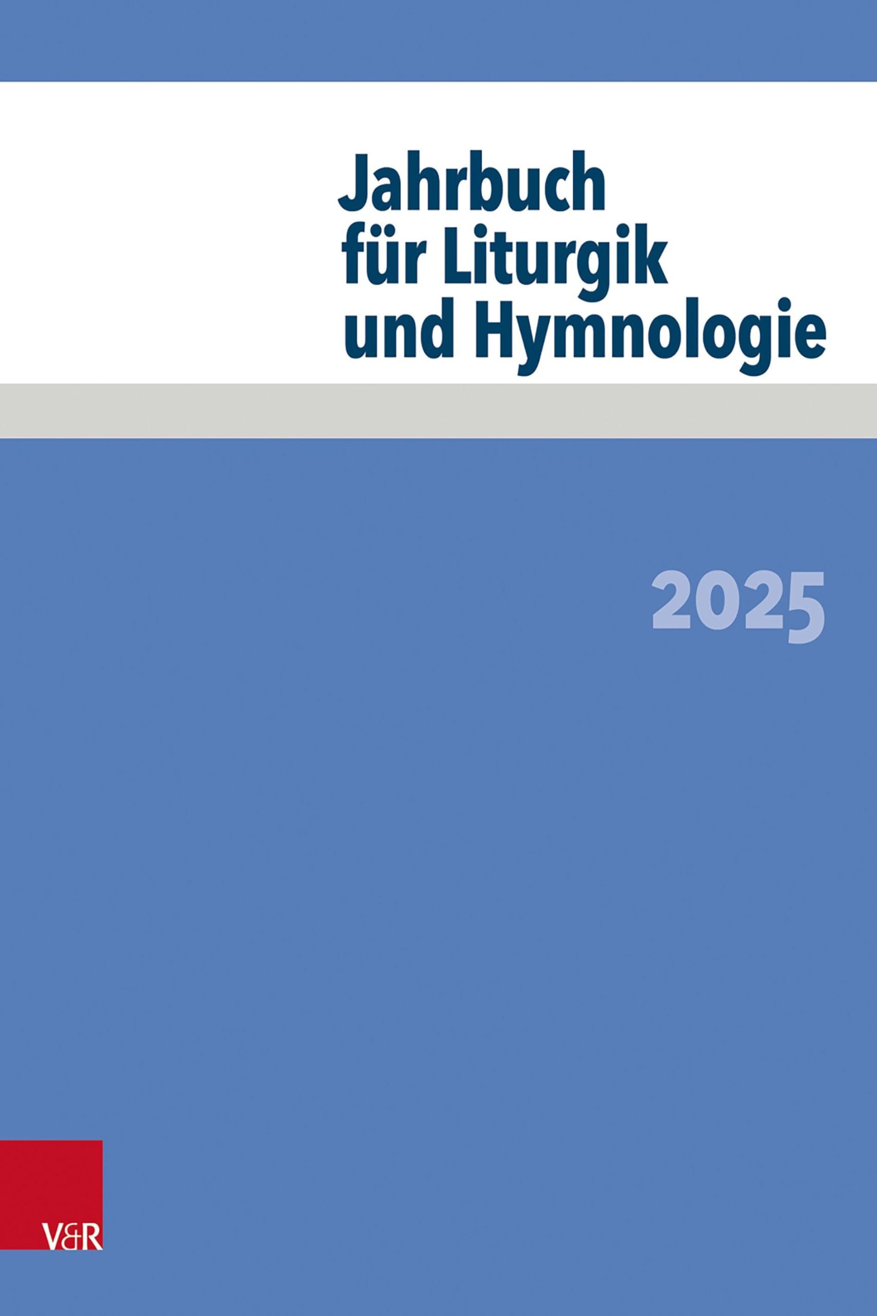 Jahrbuch für Liturgik und Hymnologie Religion & Esotericism