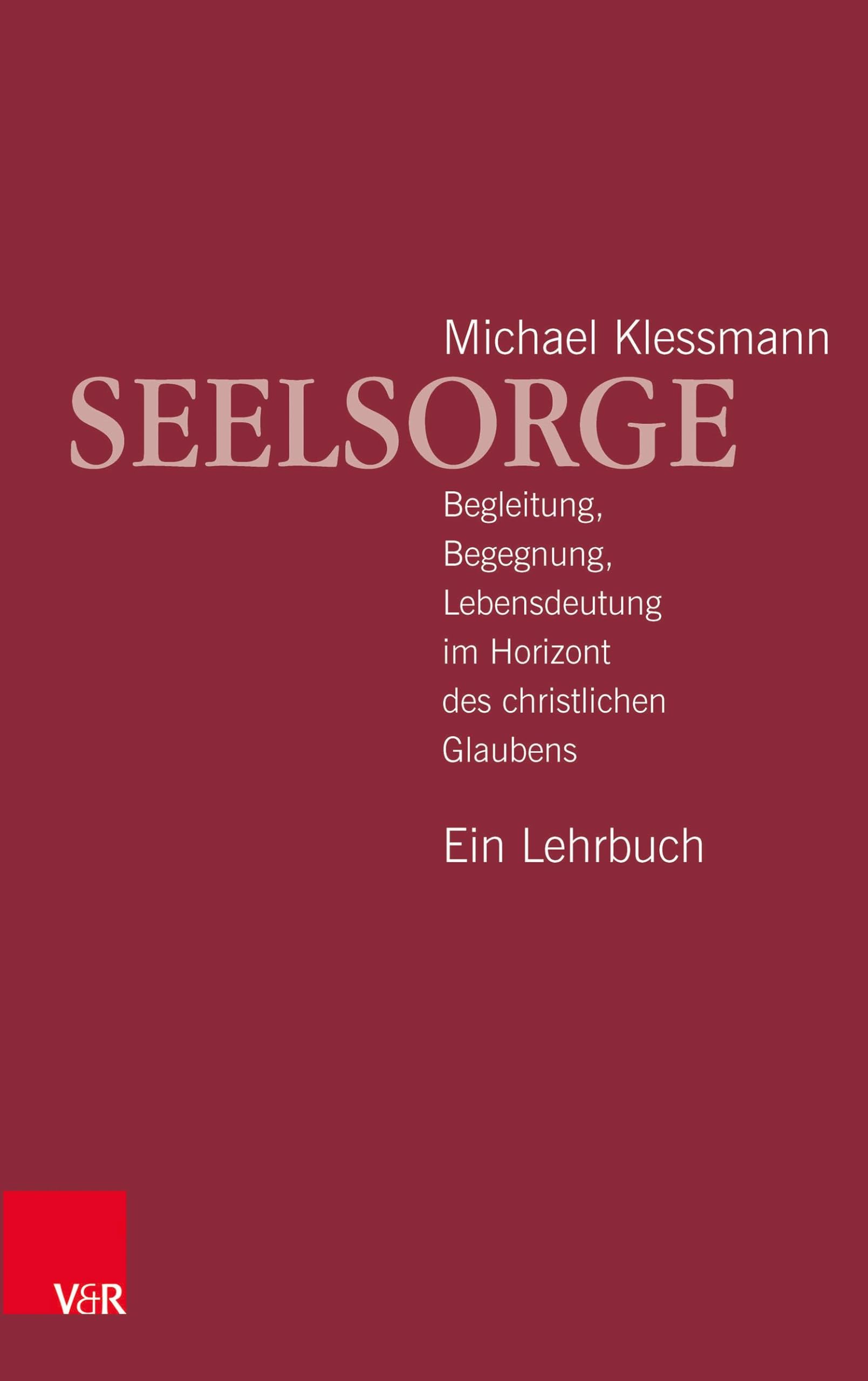 Seelsorge: Begleitung, Begegnung, Lebensdeutung im Horizont des christlichen Glaubens - Ein Lehrbuch Philosophy