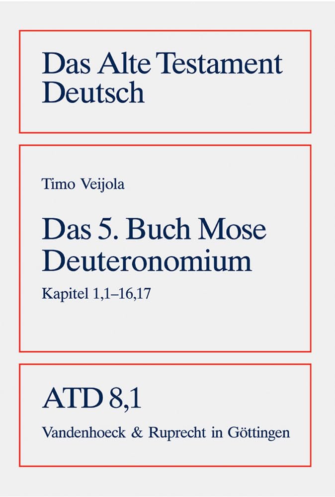 Das fünfte Buch Mose (Deuteronomium) Religion & Esotericism