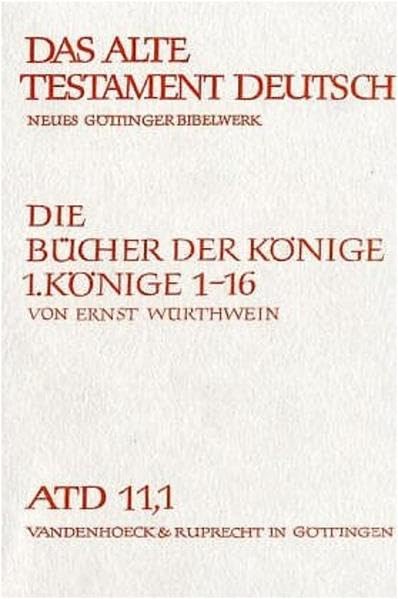Das erste Buch der Könige. Kap. 1 - 16 Religion & Esotericism