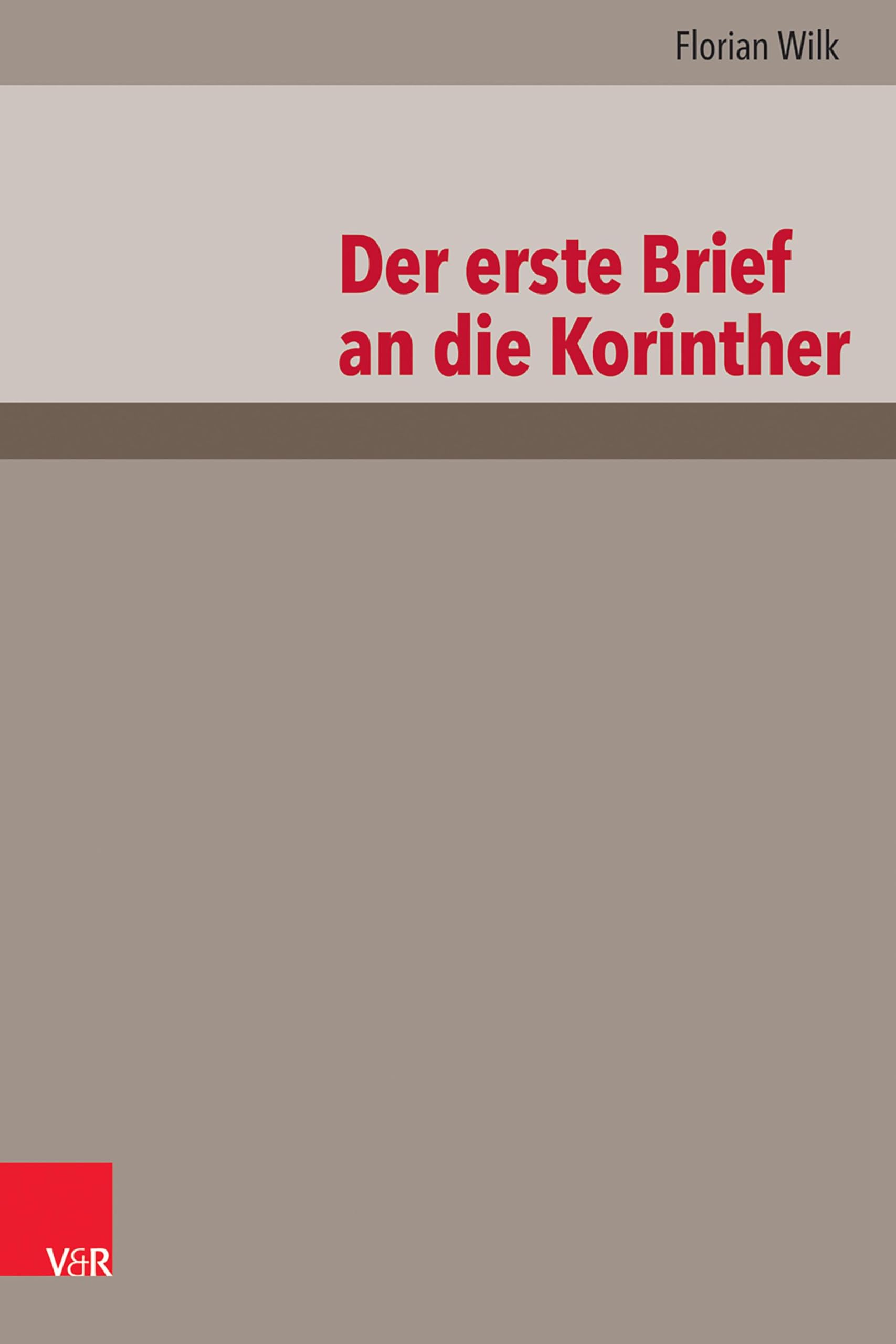 Product Image: Der erste Brief an die Korinther