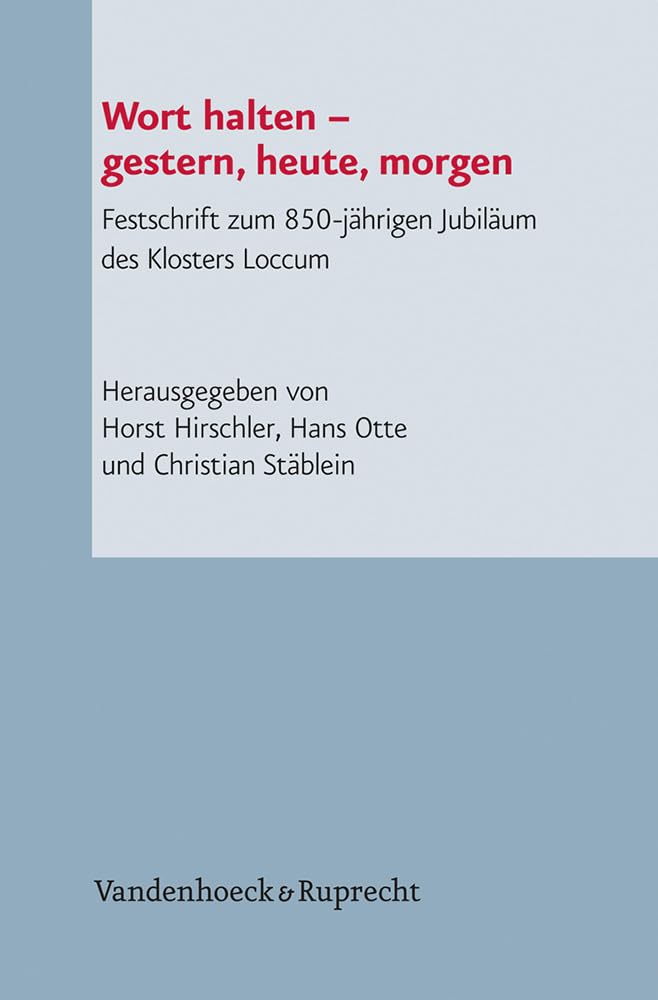 Wort halten – gestern, heute, morgen Politics & History