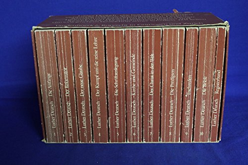 Luther Deutsch 1-10 u.Reg.Bd.: . kart. Ausgabe Memories