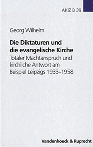 Die Diktaturen und die evangelische Kirche German history