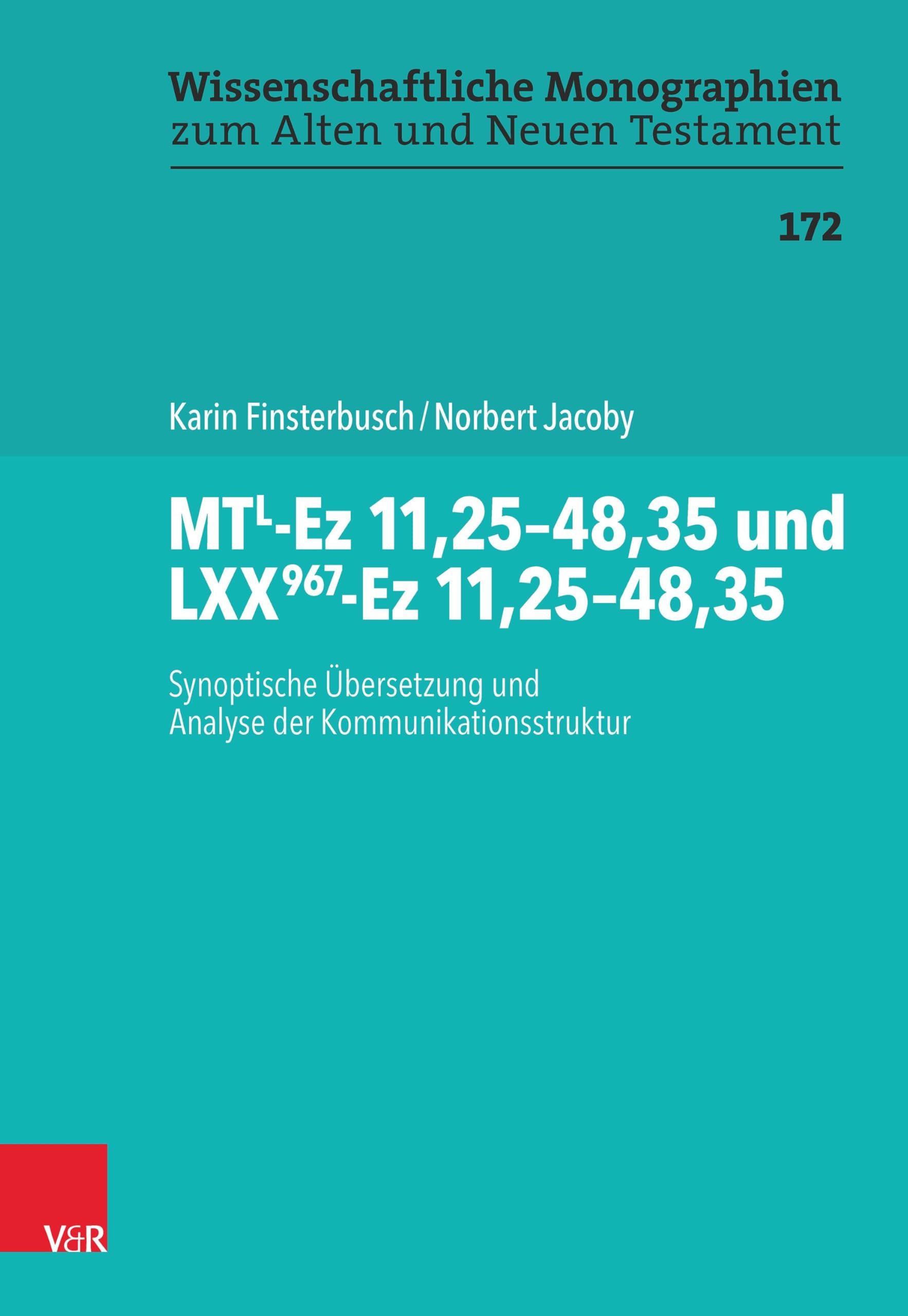 MTL-Ez 11,25–48,35 und LXX967-Ez 11,25–48,35 Religion & Esotericism
