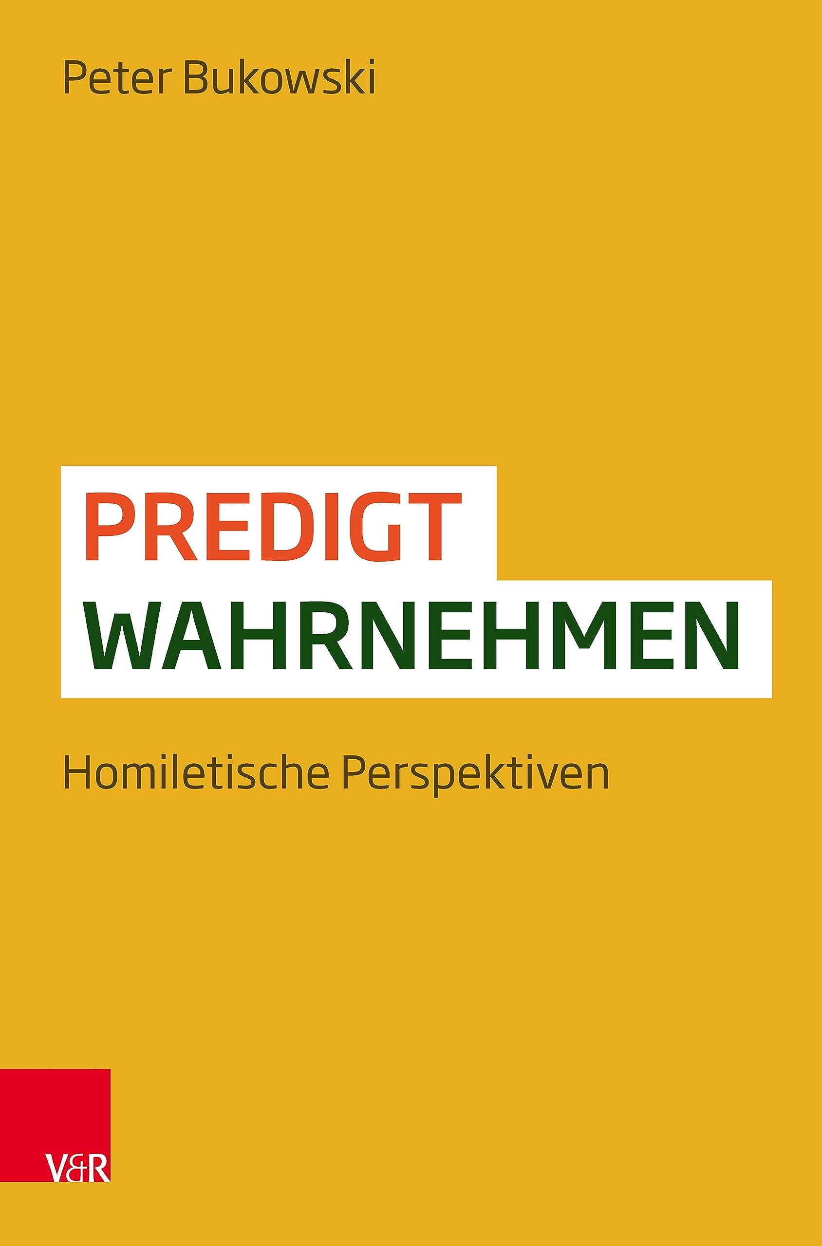 Predigt wahrnehmen: Homiletische Perspektiven Religion & Esotericism