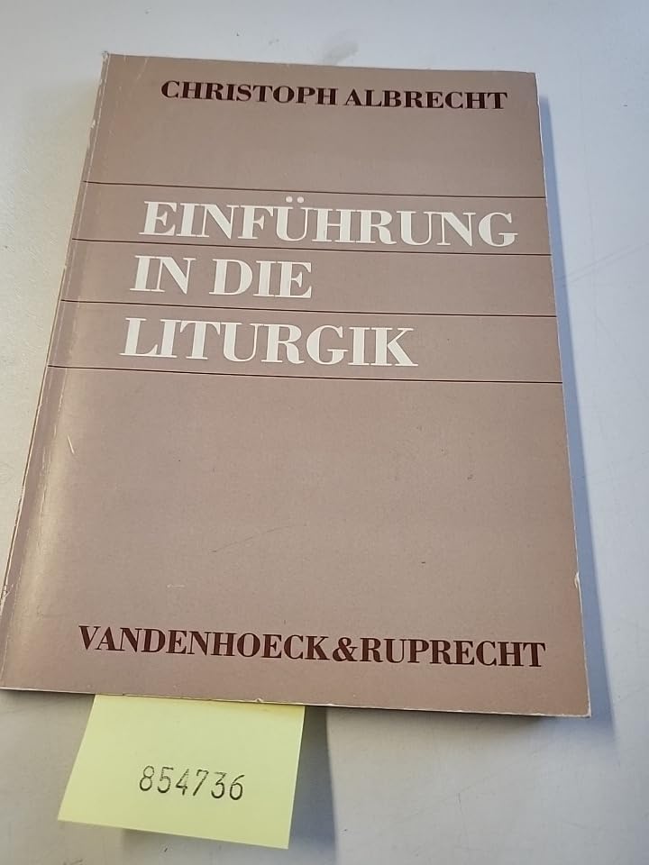 Einführung in die Liturgik Religion & Esotericism