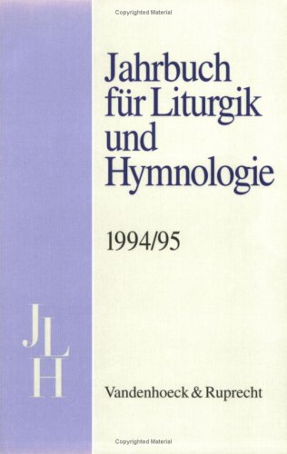 Jahrbuch für Liturgik und Hymnologie. 35. Band 1994/95 Religion & Esotericism