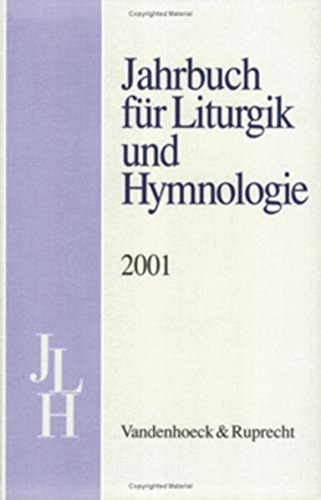 Jahrbuch für Liturgik und Hymnologie. 40. Band 2001 Religion & Esotericism
