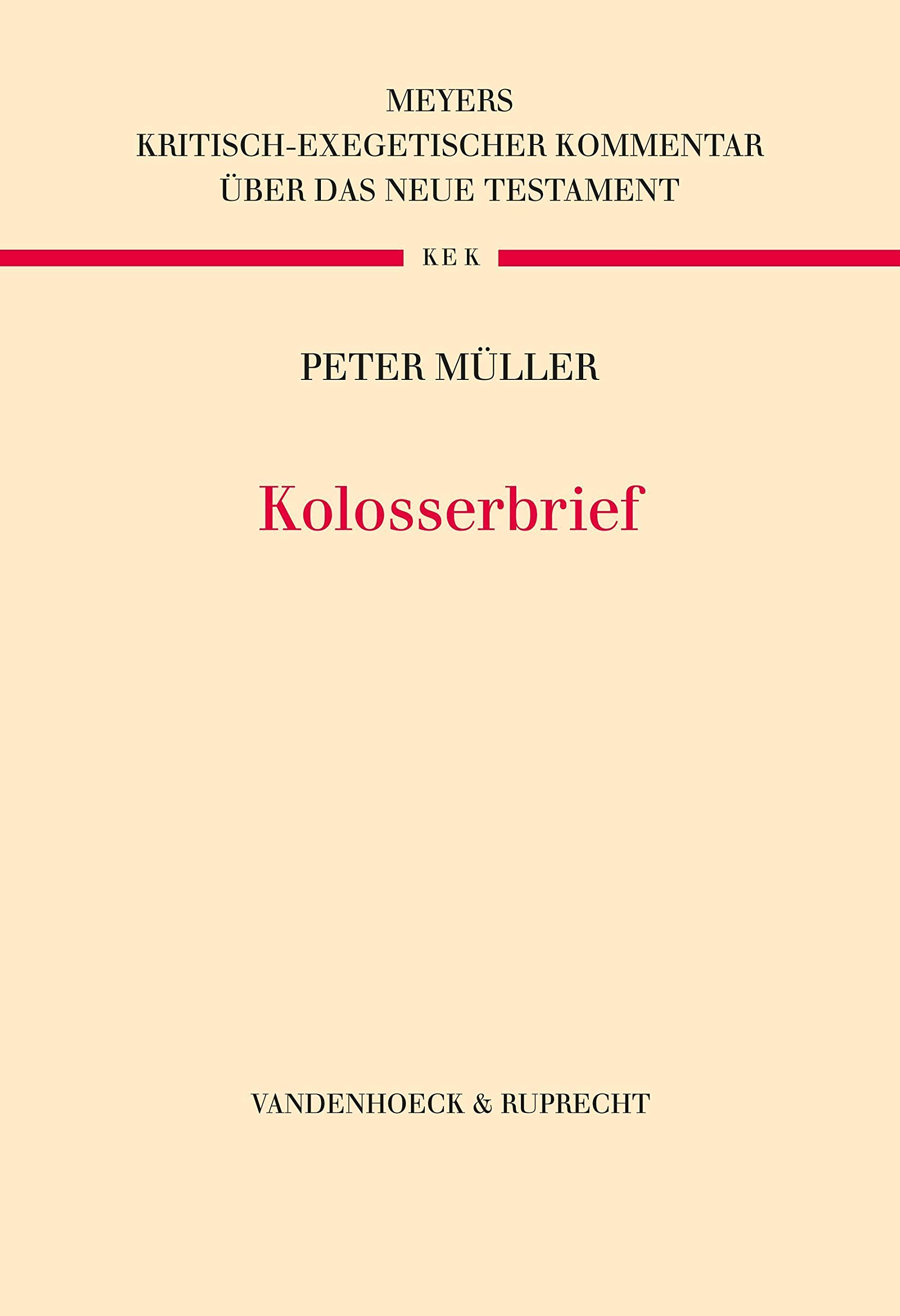 Kolosserbrief Religion & Esotericism
