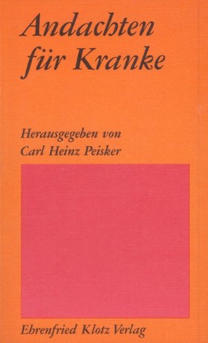 Andachten für Kranke. Books