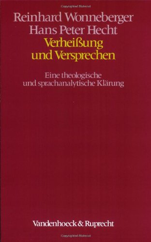 Verheißung und Versprechen: Eine theologische und sprachanalytische Klärung Books