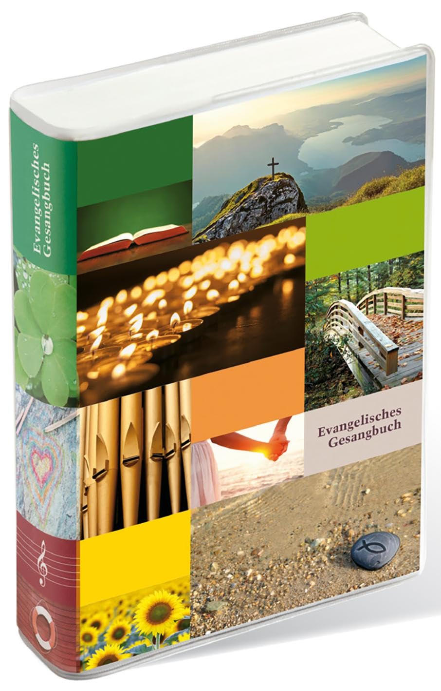 Evangelisches Gesangbuch Taschenausgabe (2055). Mit Wechselvover. PVC Arts & Music