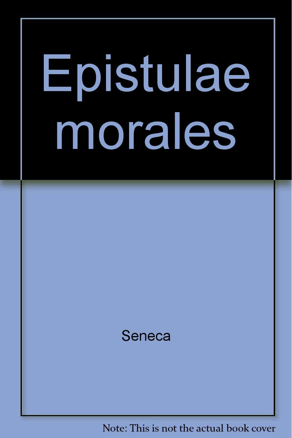 Epistulae morales Contemporary literature
