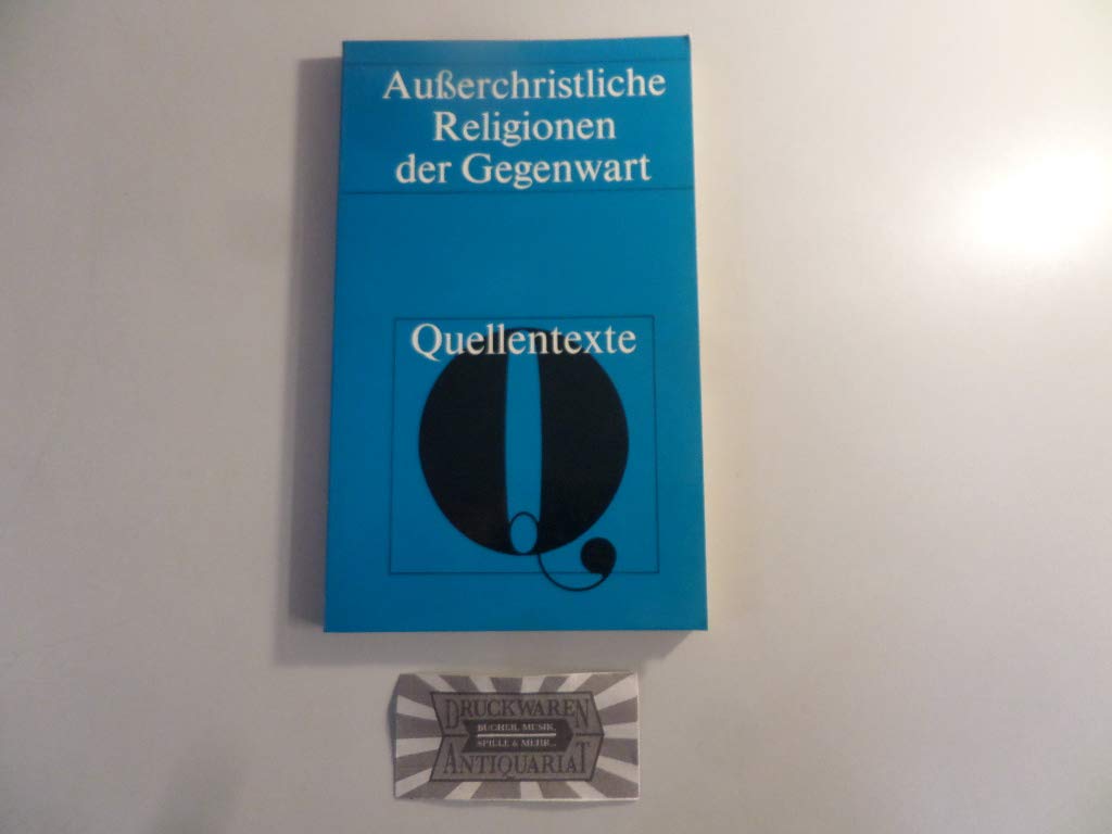 Ausserchristliche Religionen der Gegenwart: . fr.Prs Education & Training