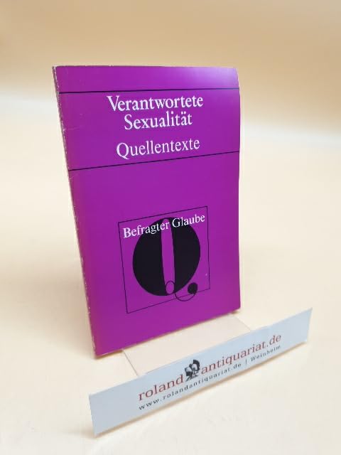 Product Image: Verantwortete Sexualität