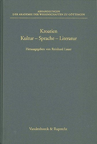 Kroatien: Kultur - Sprache - Literatur (Veroffentlichungen Des Inst.fur Europaische Geschichte Mainz, Band 271) Contemporary literature Books