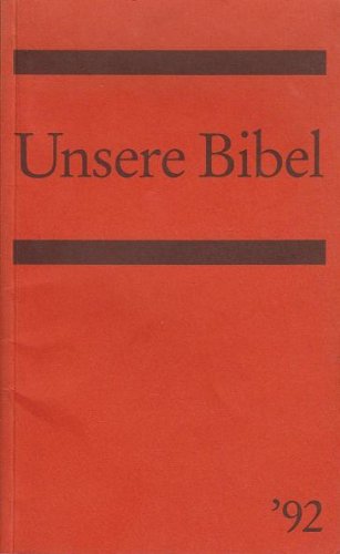 Jahrbuch des Evangelischen Bundes: Zuletzt erschienen: Band 35/1992: Unsere Bibel. Unsere Bibel Books