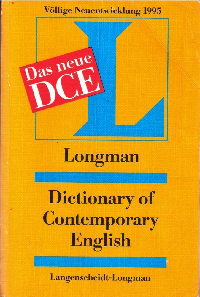 Longman Dictionary of Contemporary English (DCE) / Longman Dictionary of Contemporary English (DCE) Foreign Languages ​​& Dictionaries