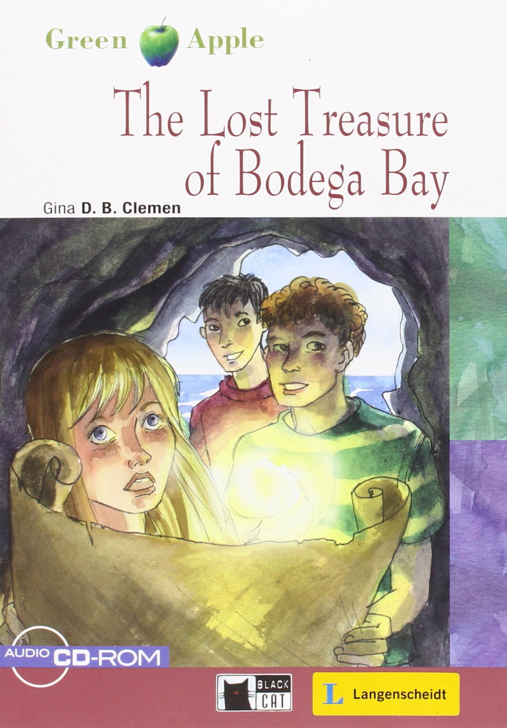 The Lost Treasure of Bodega Bay - Buch mit Audio-CD-ROM: Text in English. Niveau A2 (Black Cat Green Apple - Step 1) Study Guides