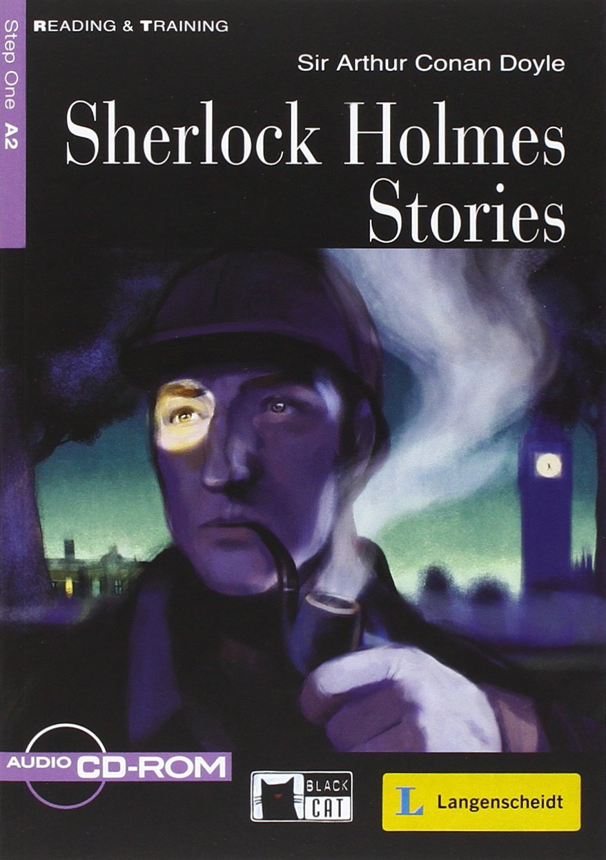 Sherlock Holmes Stories - Buch mit Audio-CD-ROM: Text in English. Niveau A2 (Black Cat Reading & Training - Beginner - Step 1) Study Guides