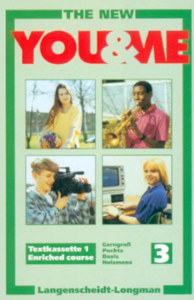 The New YOU & ME. Sprachlehrwerk für HS und AHS (Unterstufe) in Österreich: The New You & Me, Enriched, 1 Text-Cassette: Laufz. 71 Min. Foreign Languages ​​& Dictionaries