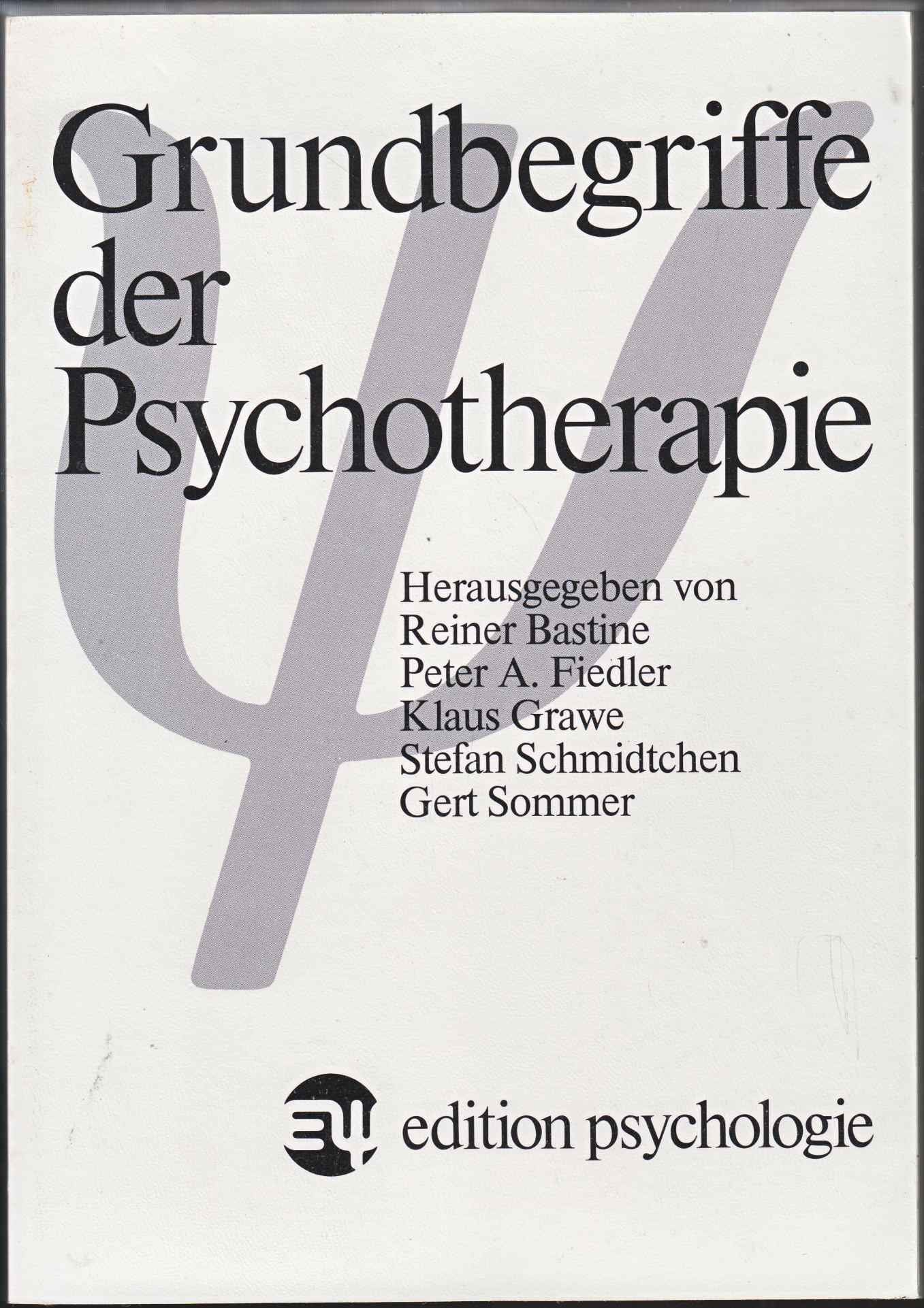 Grundbegriffe der Psychotherapie Books