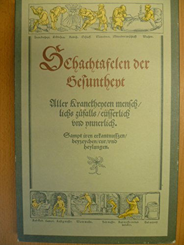 Schachtafelen der Gesuntheyt Books