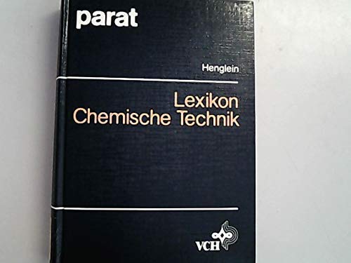 Fachlexikon Chemische Technik (parat-Lexikon) Books