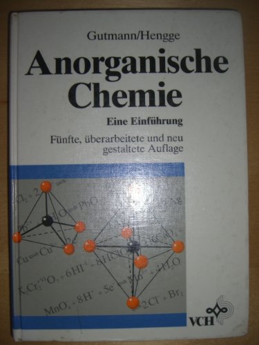 Anorganische Chemie: Eine Einführung Natural Sciences