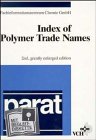 Parat-Index of Polymer Trade Names Natural Sciences