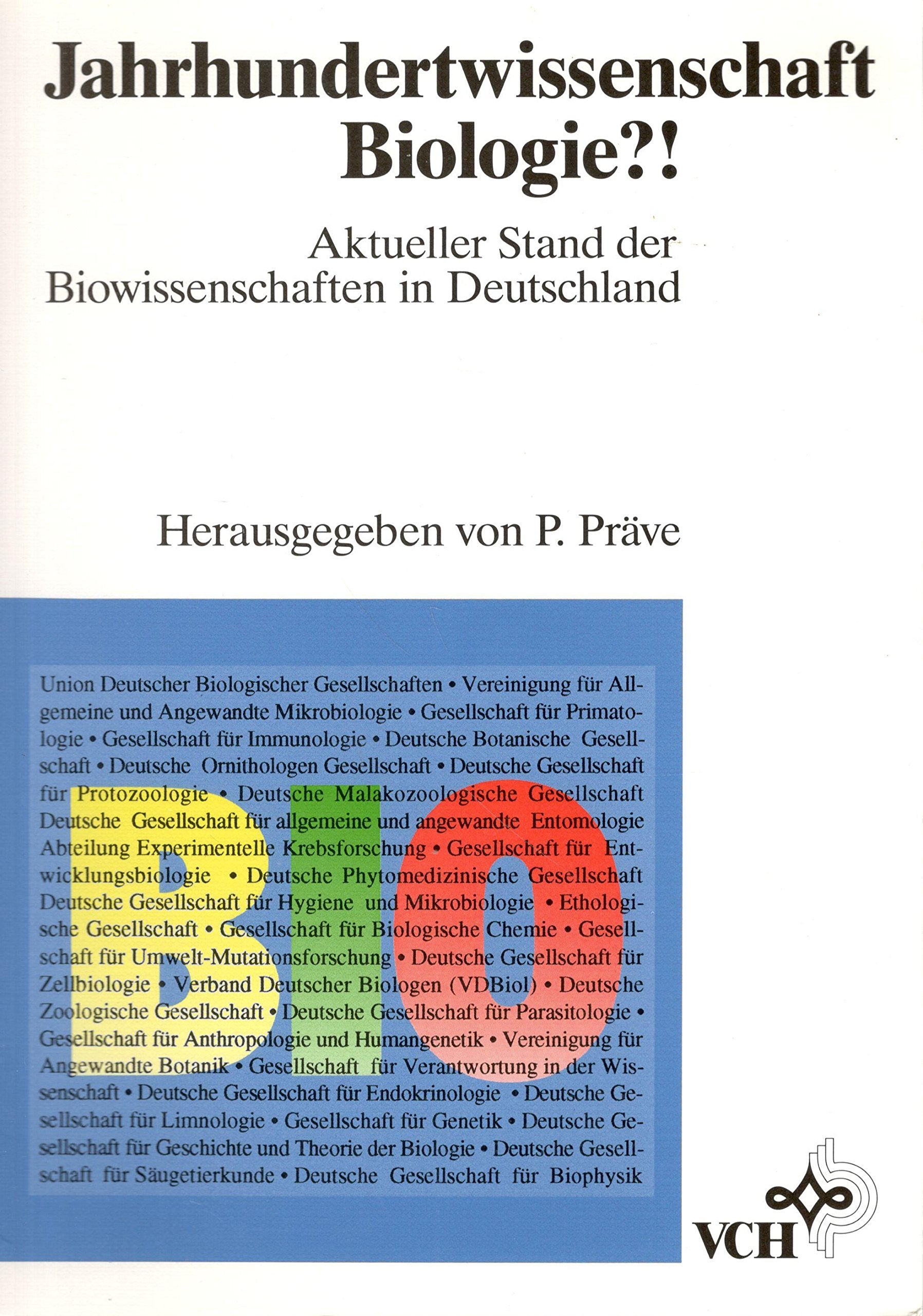 Jahrhundertwissenschaft Biologie?!: Aktueller Stand der Biowissenschaften in Deutschland Natural Sciences