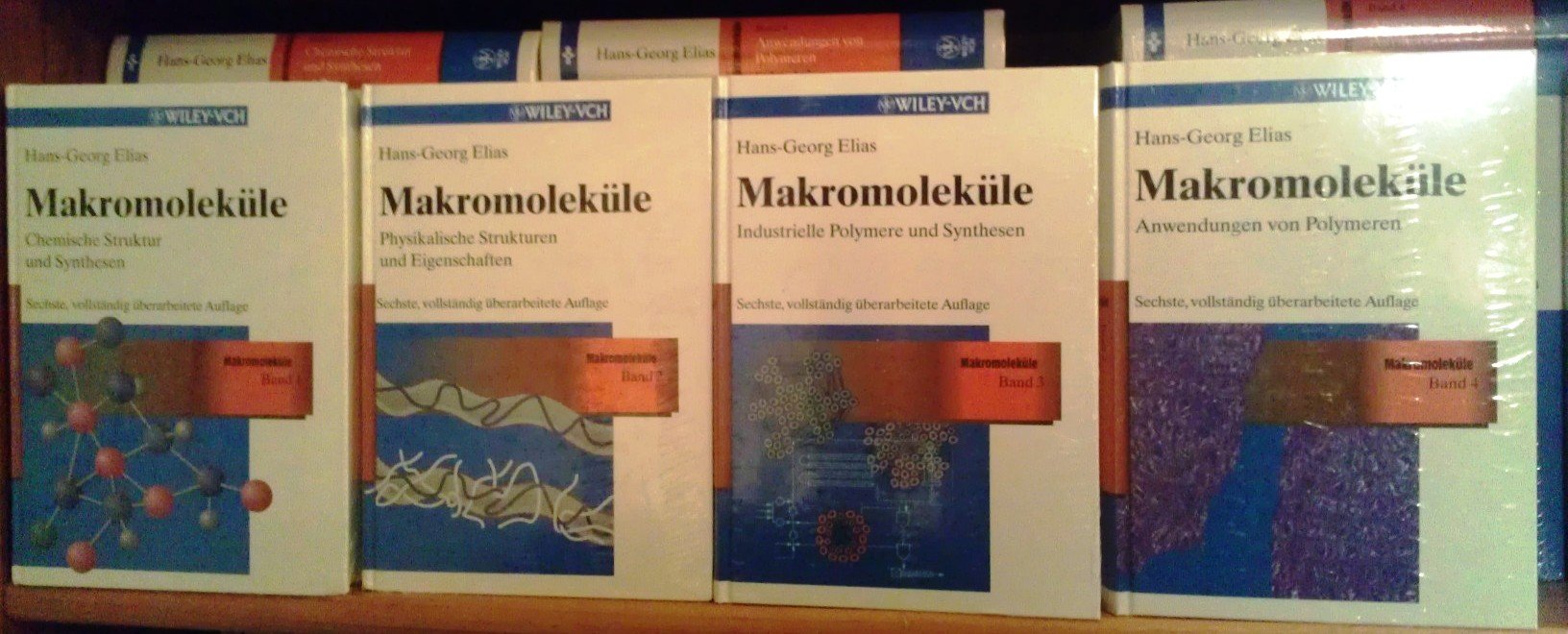 Makromoleküle: Set mit 4 Bänden: Set mit 4 Bänden Set mit 4 Bänden (ELIAS Makromolekule) Business & Technology