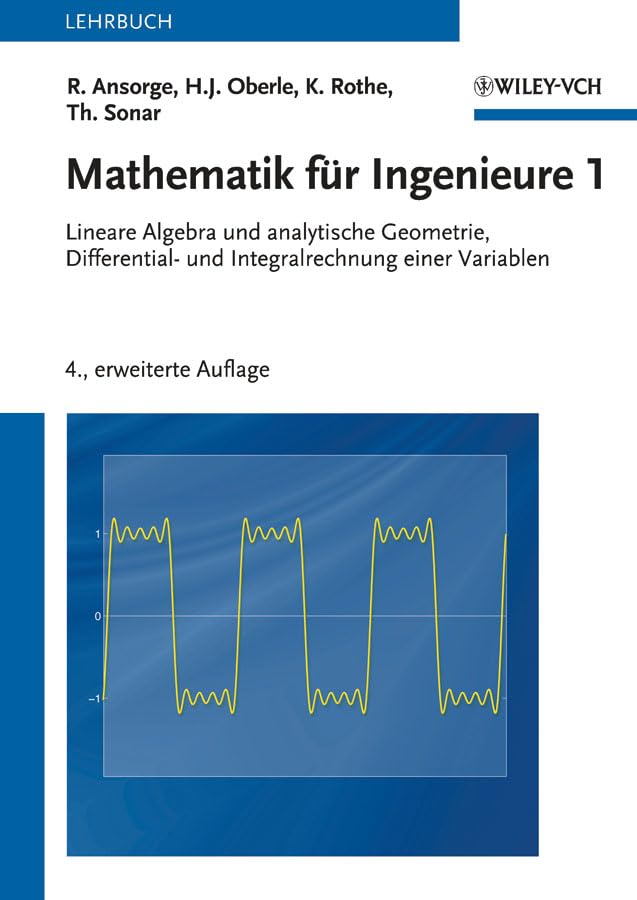 Mathematik für Ingenieure 1 Mathematics