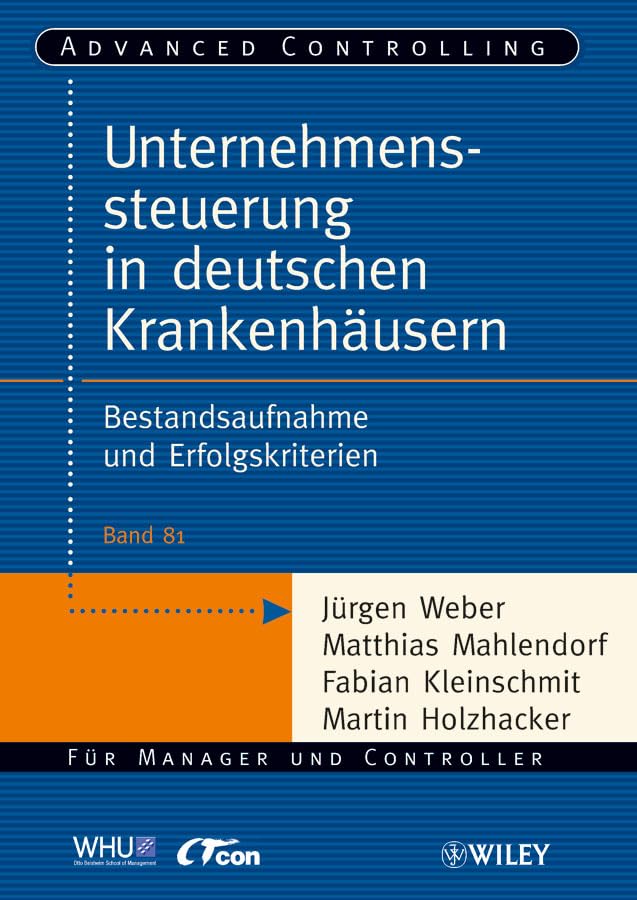 Unternehmenssteuerung in deutschen Krankenhäusern Law