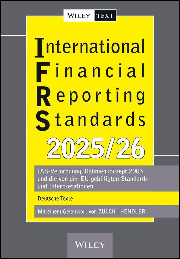 International Financial Reporting Standards (IFRS) 2025/2026 Law