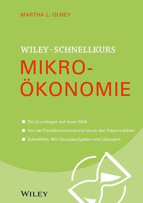 Wiley Schnellkurs Mikroökonomie Law
