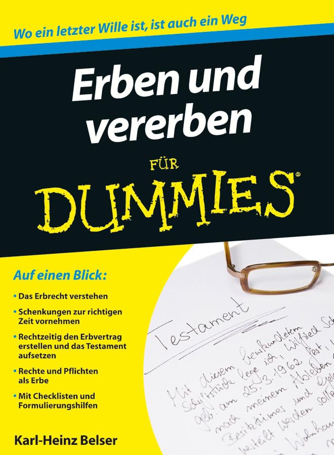 Erben und vererben für Dummies Law