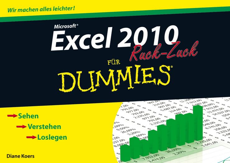Excel 2010 für Dummies Ruck-Zuck Computer Science