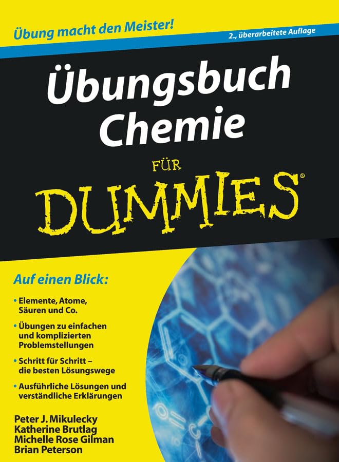 Übungsbuch Chemie für Dummies Natural Sciences